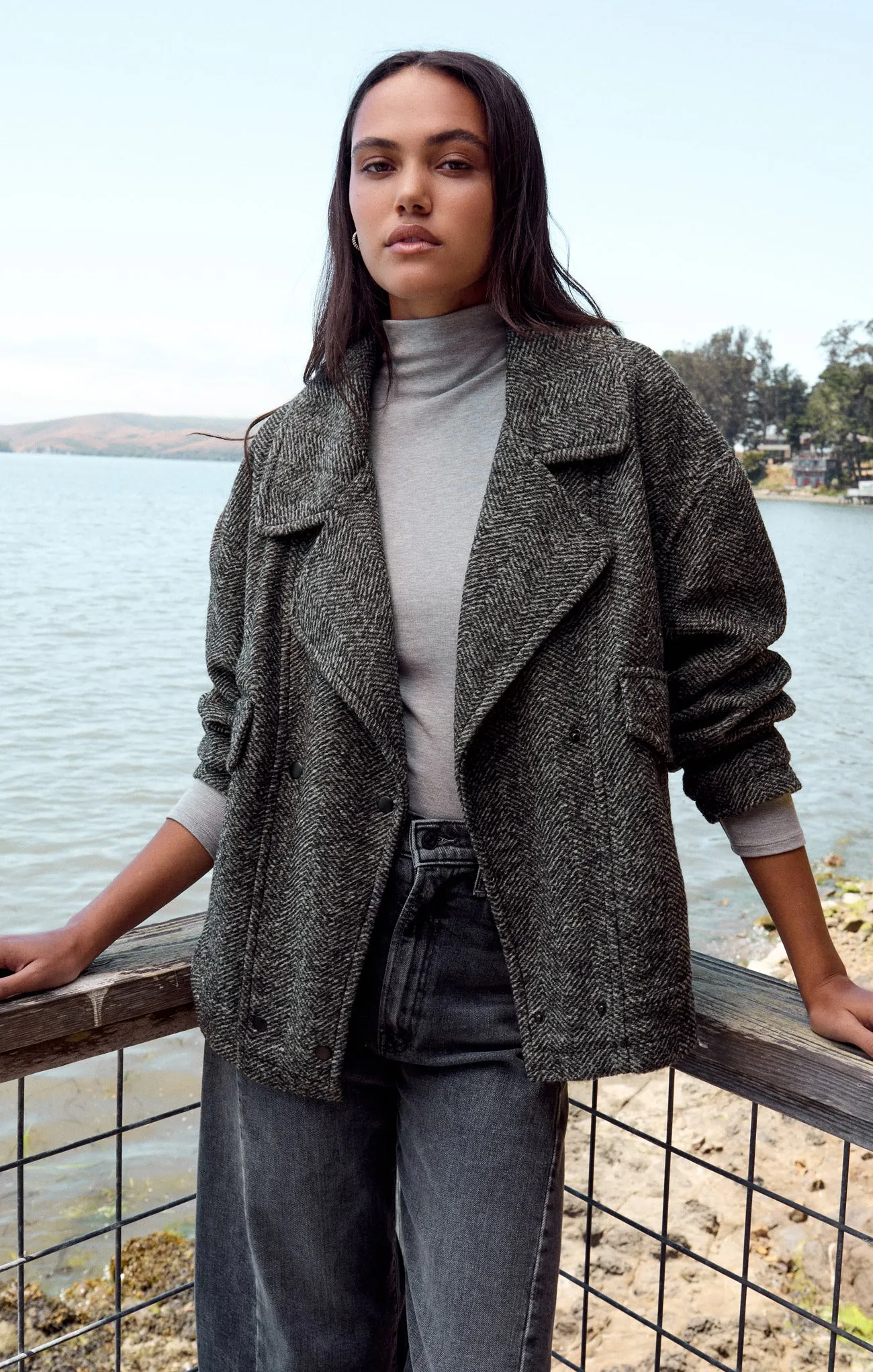 Ari Herringbone Jacket