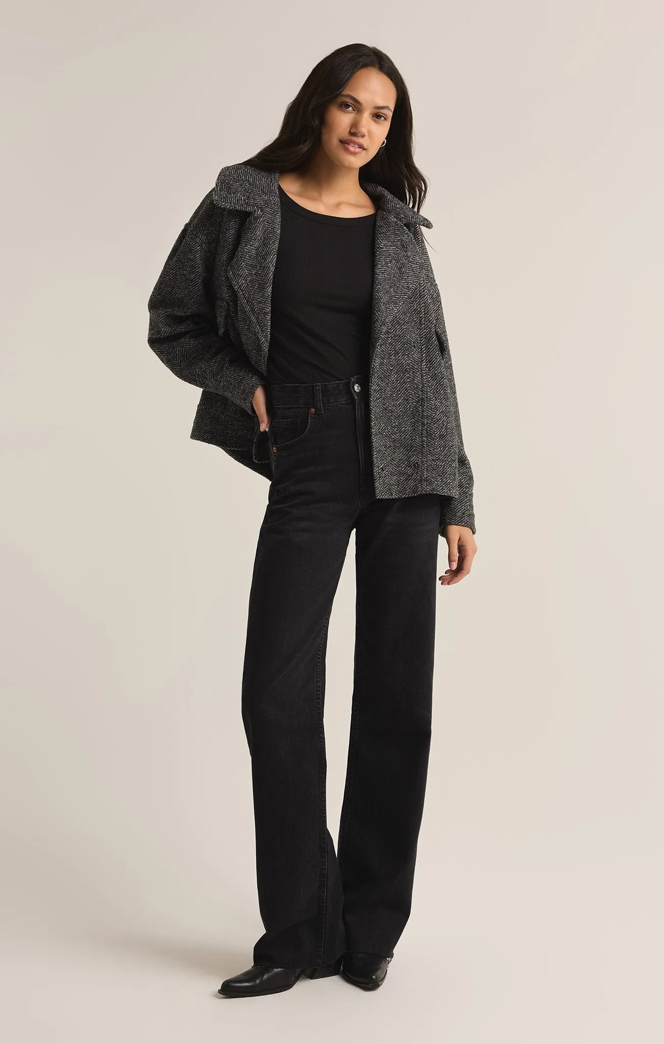 Ari Herringbone Jacket