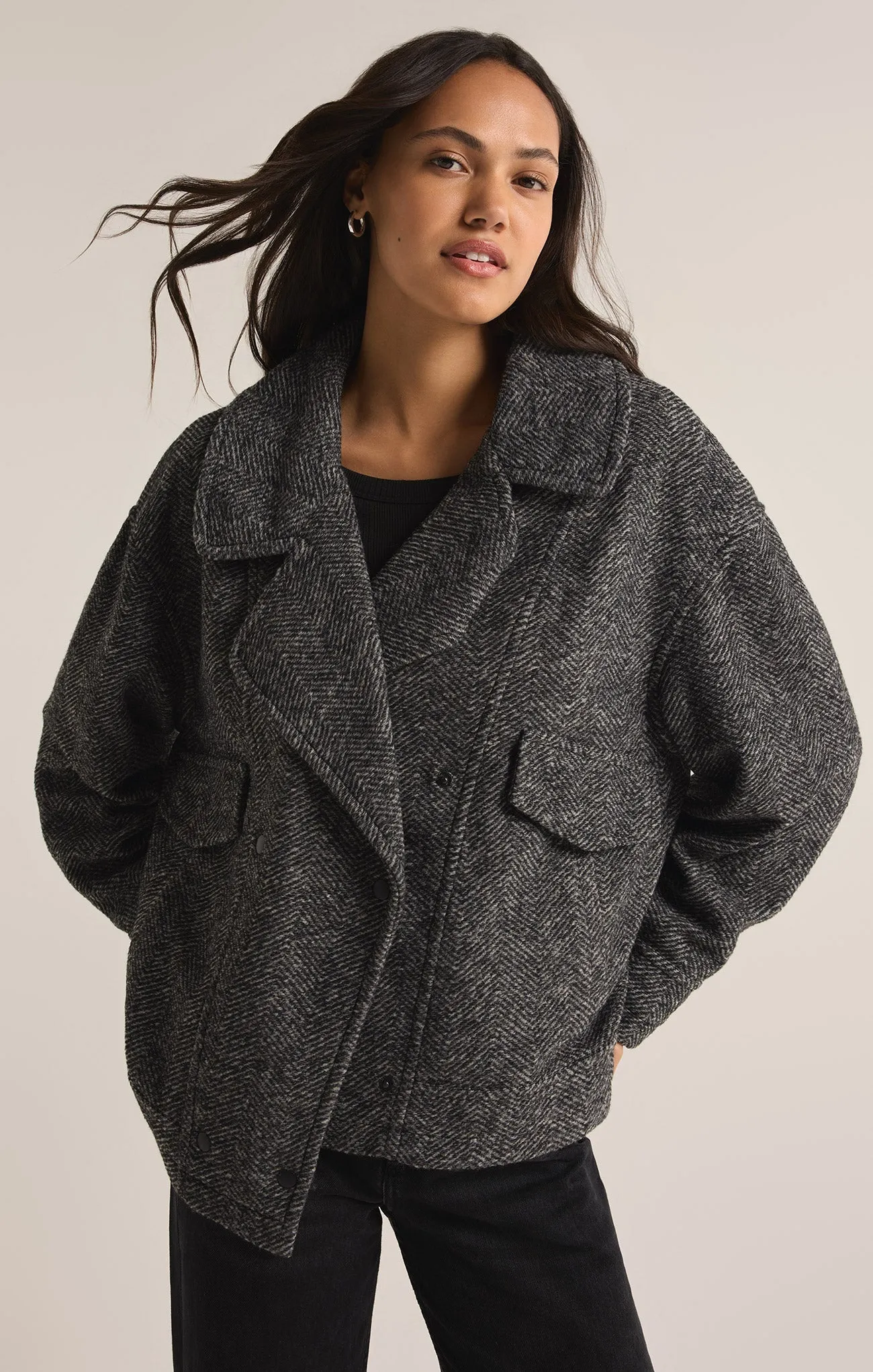 Ari Herringbone Jacket
