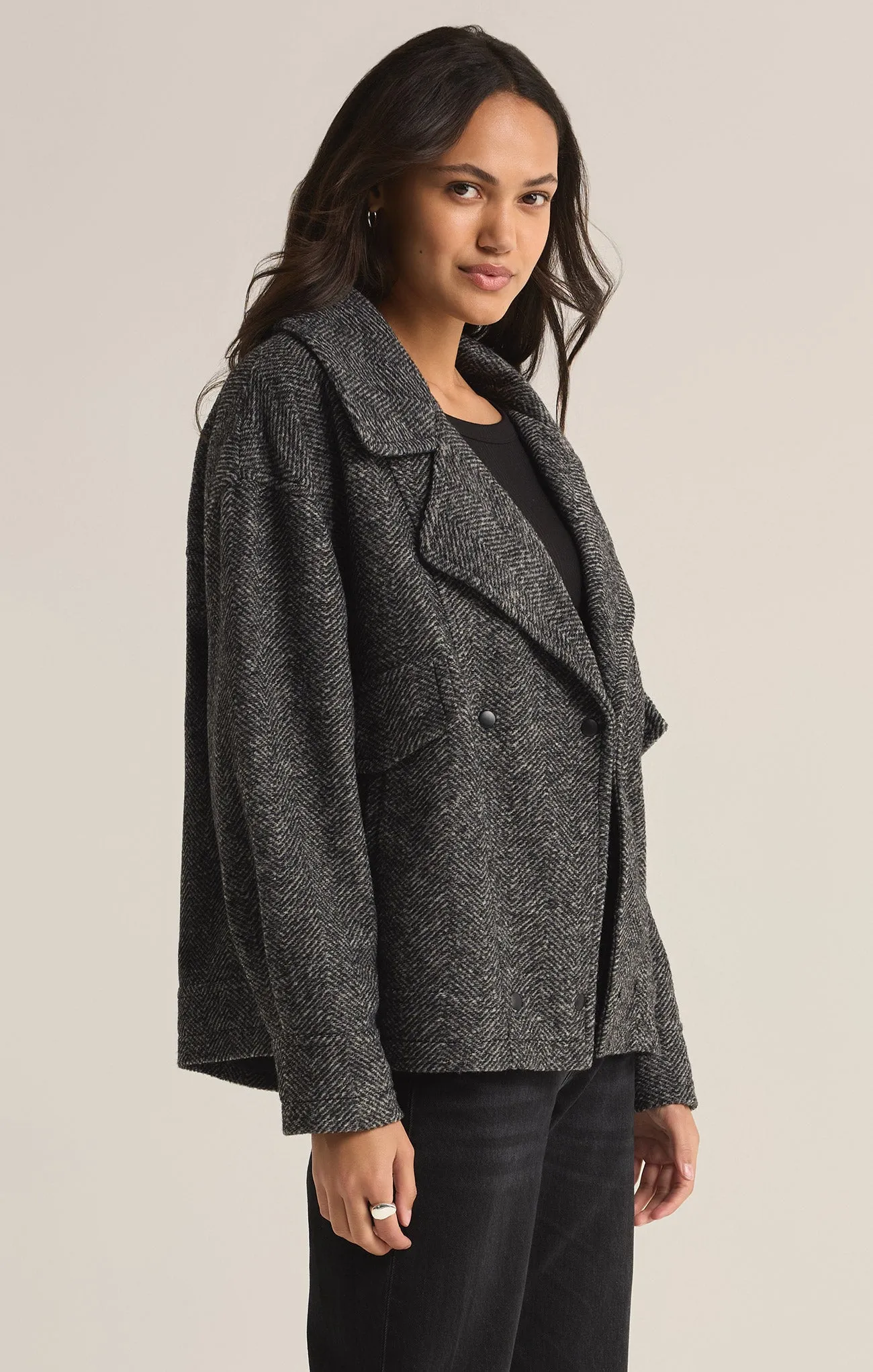 Ari Herringbone Jacket