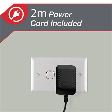 Arlec Matte Black 190 Lumens Touch Sensor Cool White LED Cabinet Light