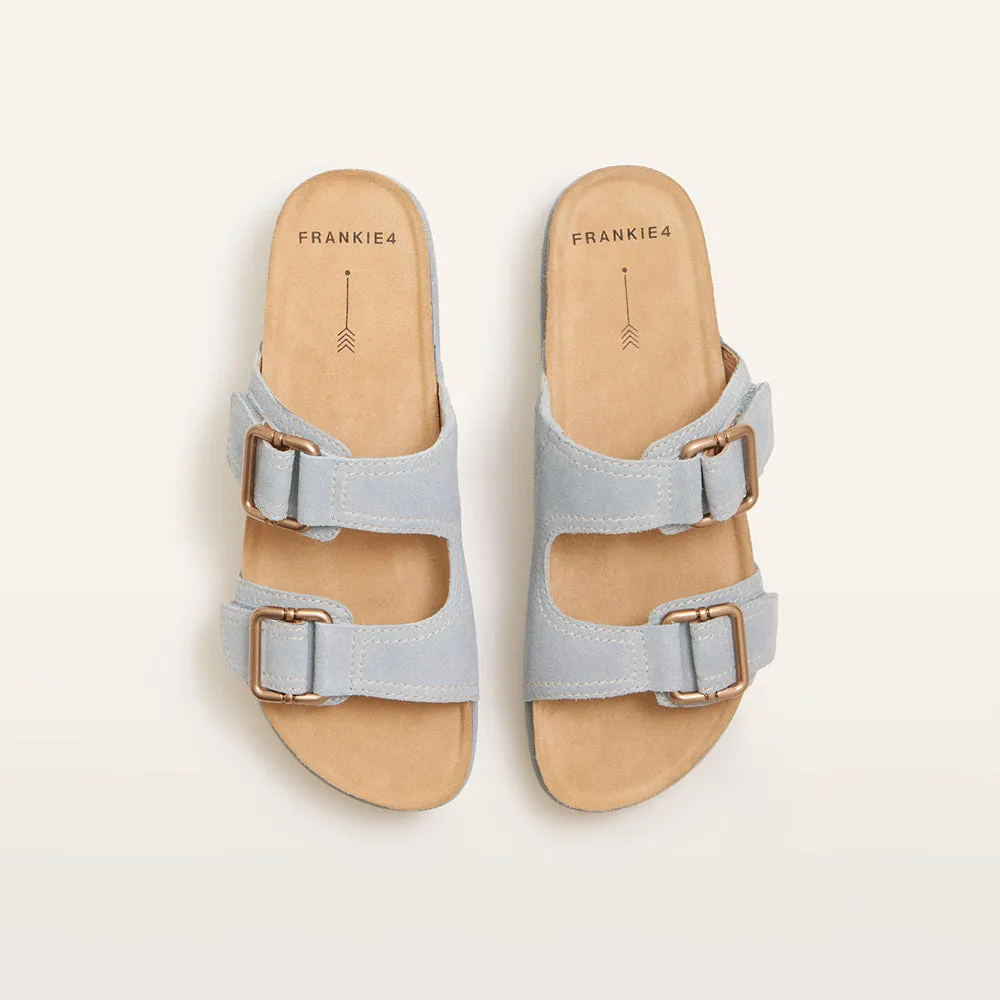 Bennett Blue Suede