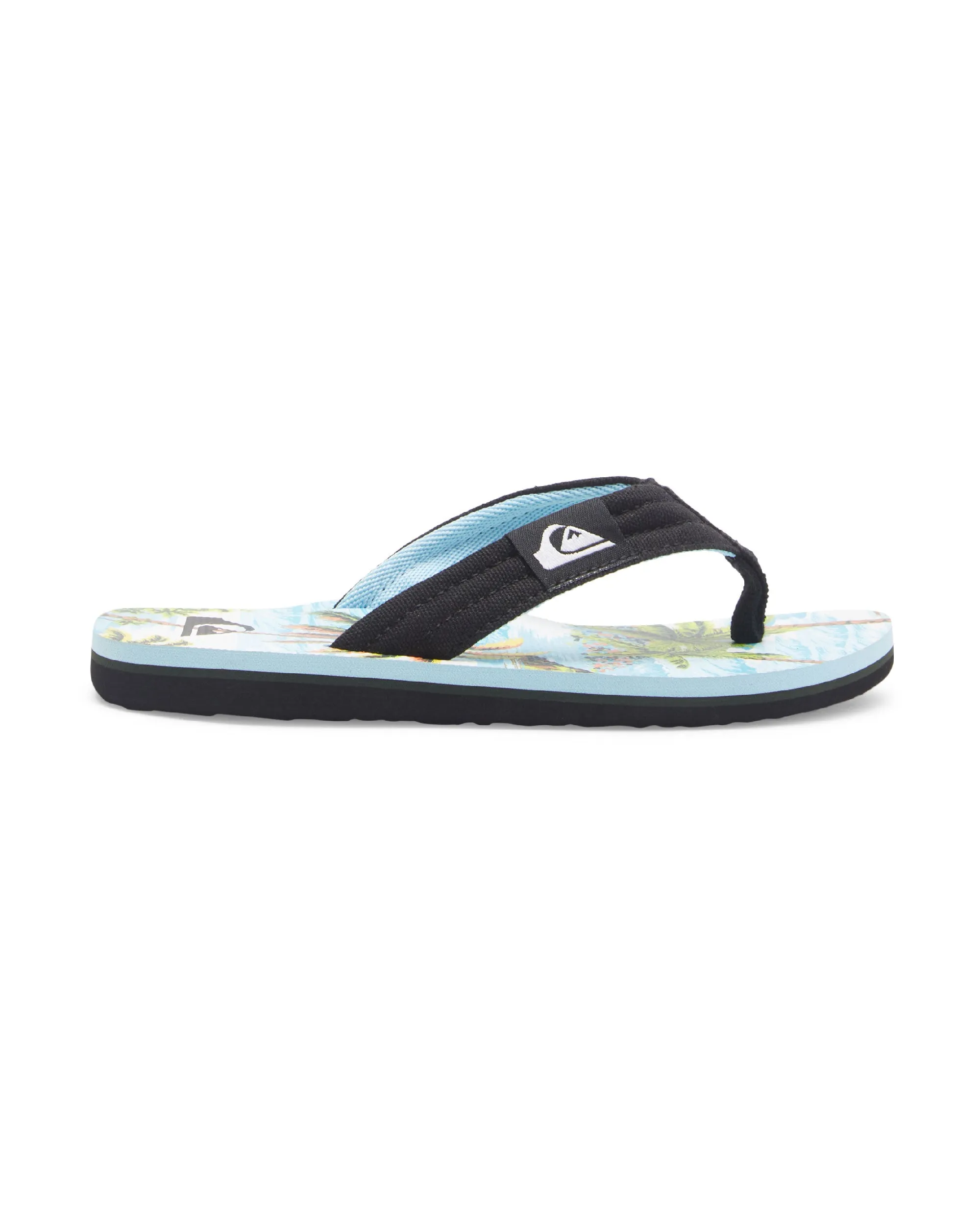 Boys 8-16 Molokai Layback Sandals - BLACK/WHITE/BLUE