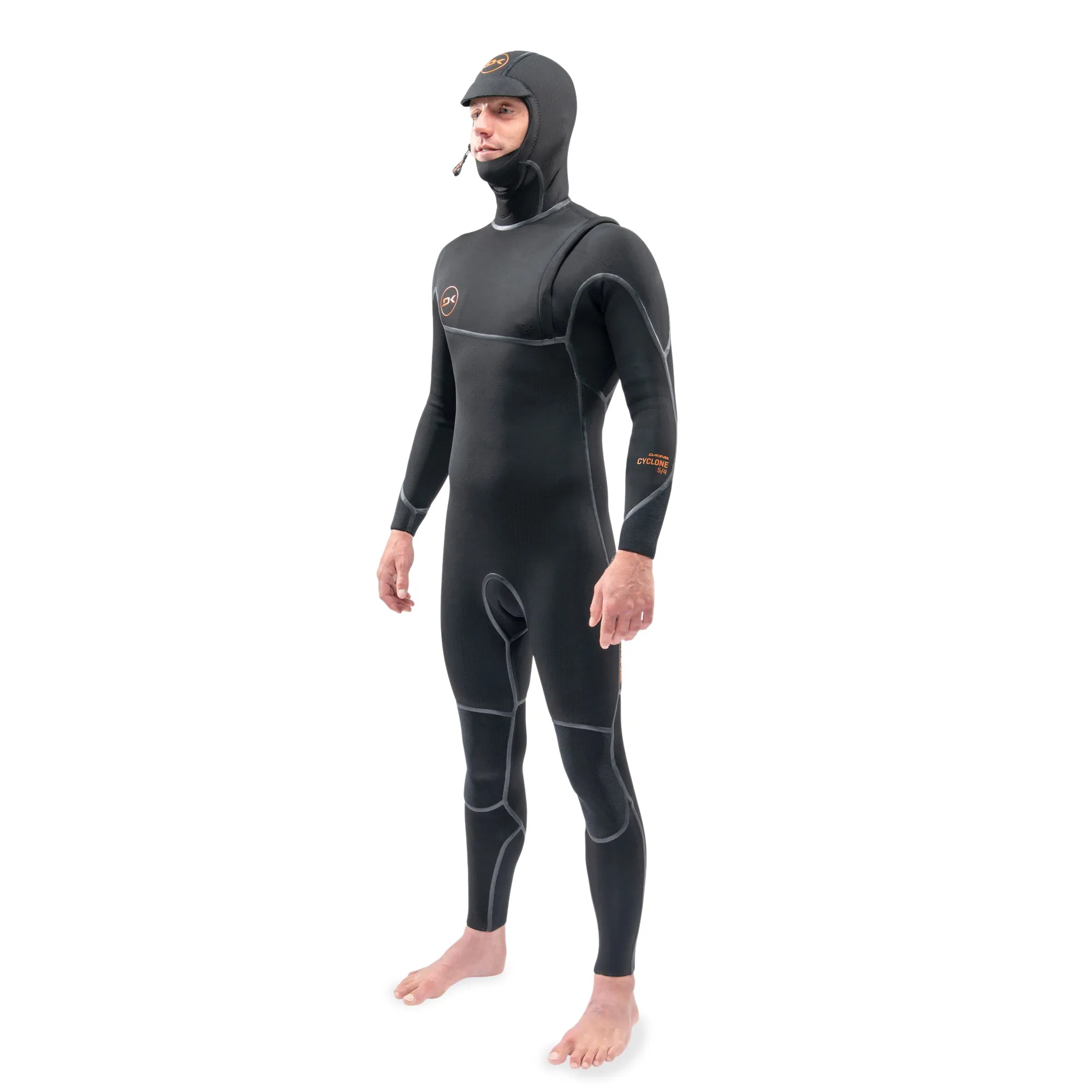 Dakine Cyclone 5/4 Hooded Zip Free Wetsuit