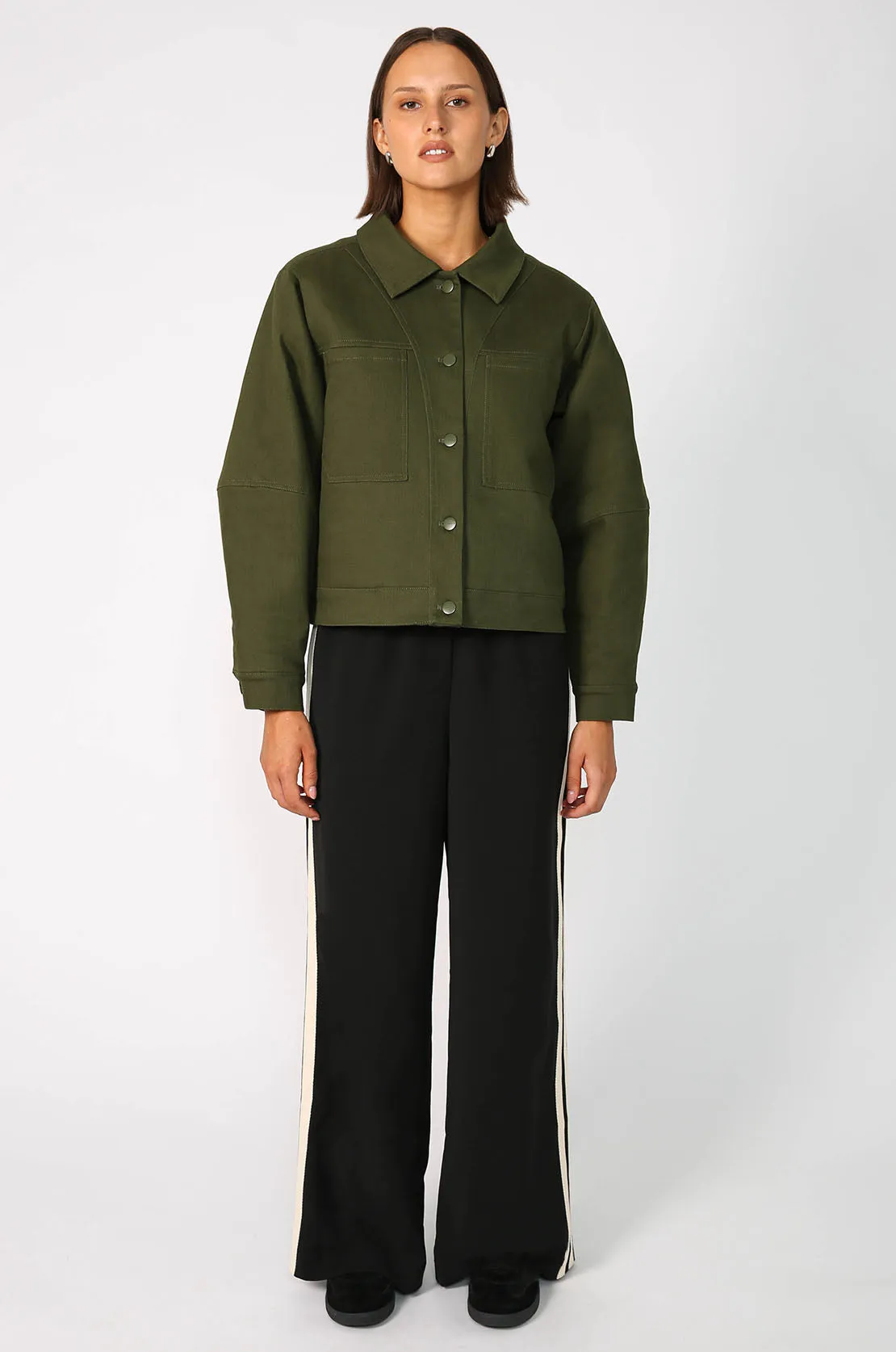 directed jacket / utility green