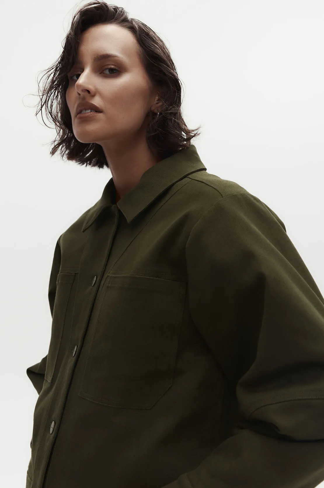 directed jacket / utility green