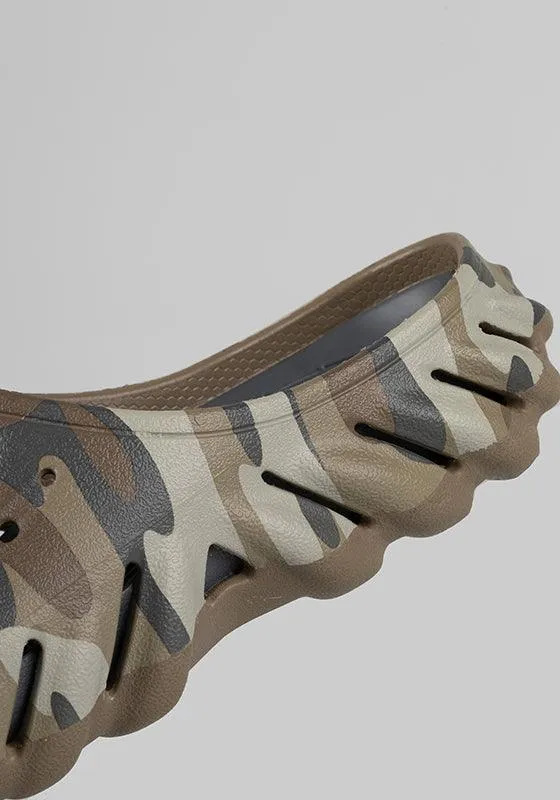 Echo Camo Redux Slide - Charcoal
