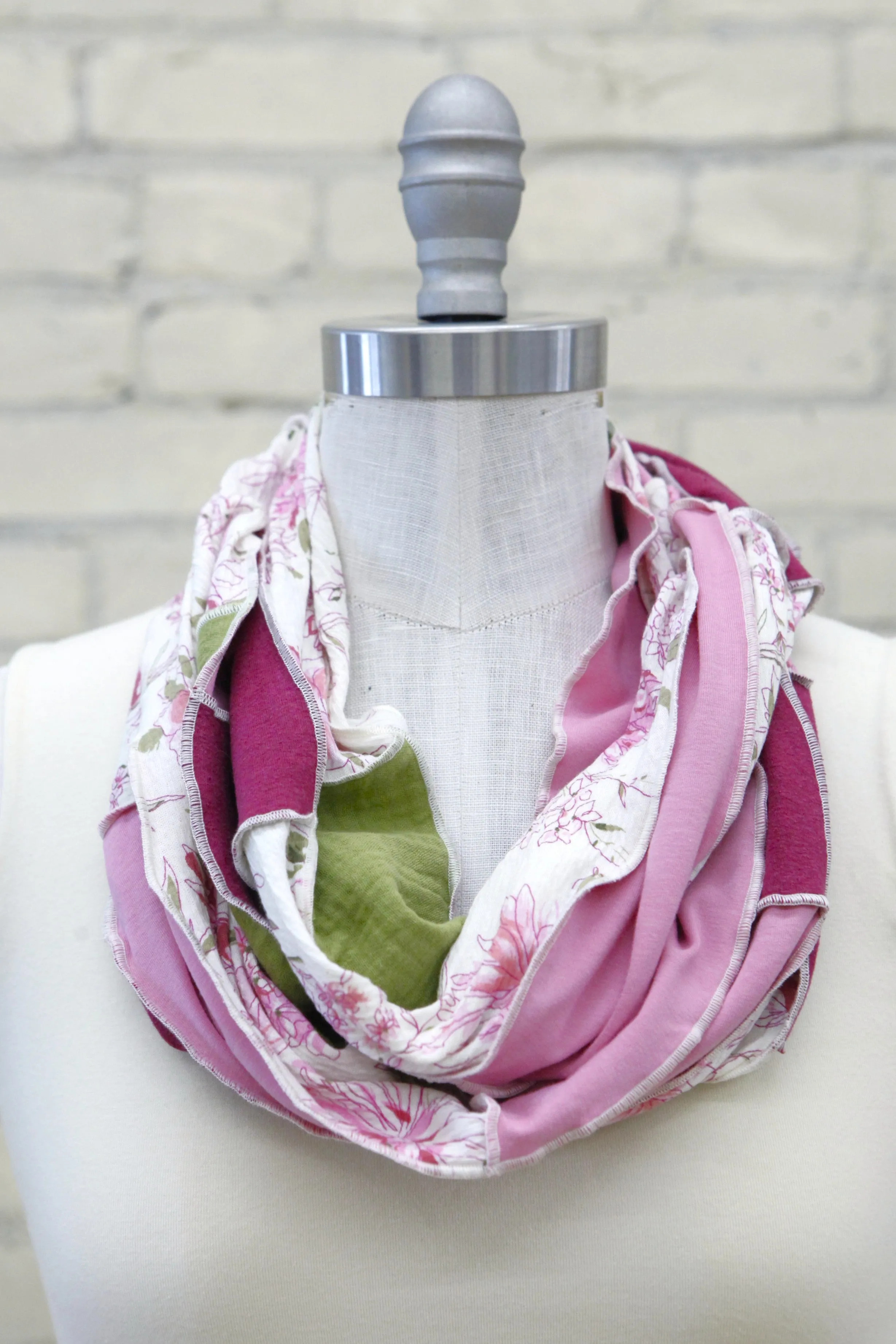 Floral Infinity Scarf