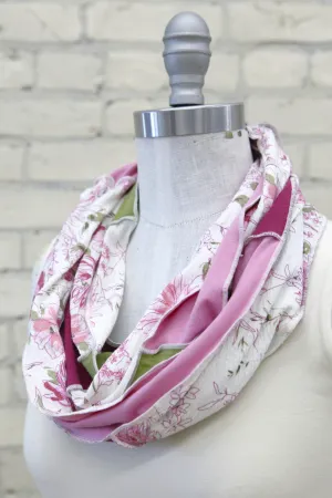 Floral Infinity Scarf