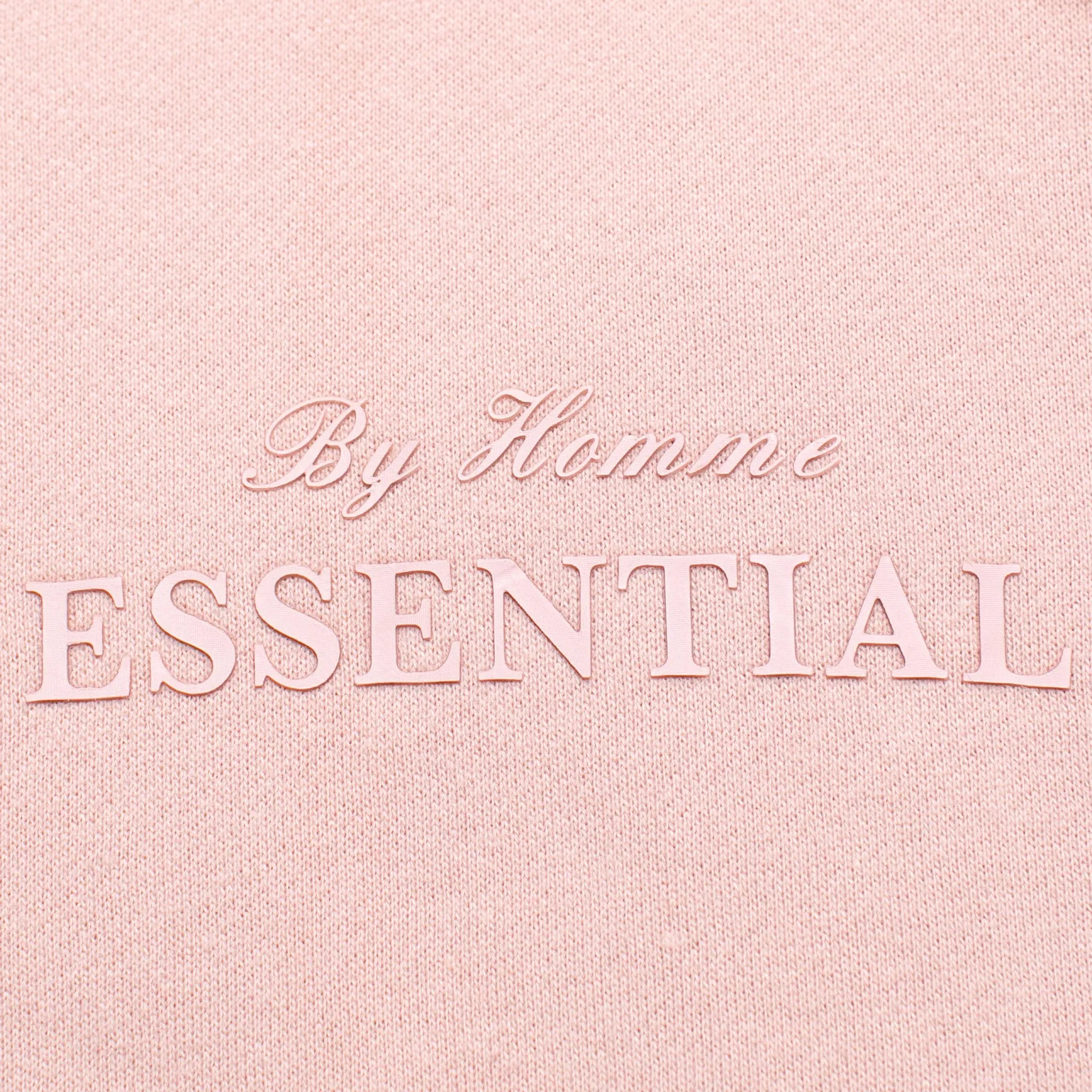 HOMME  'ESSENTIAL' Hoodie Blush