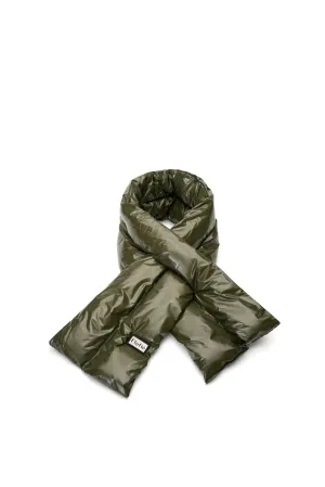 Khaki Shiny Pillow Scarf