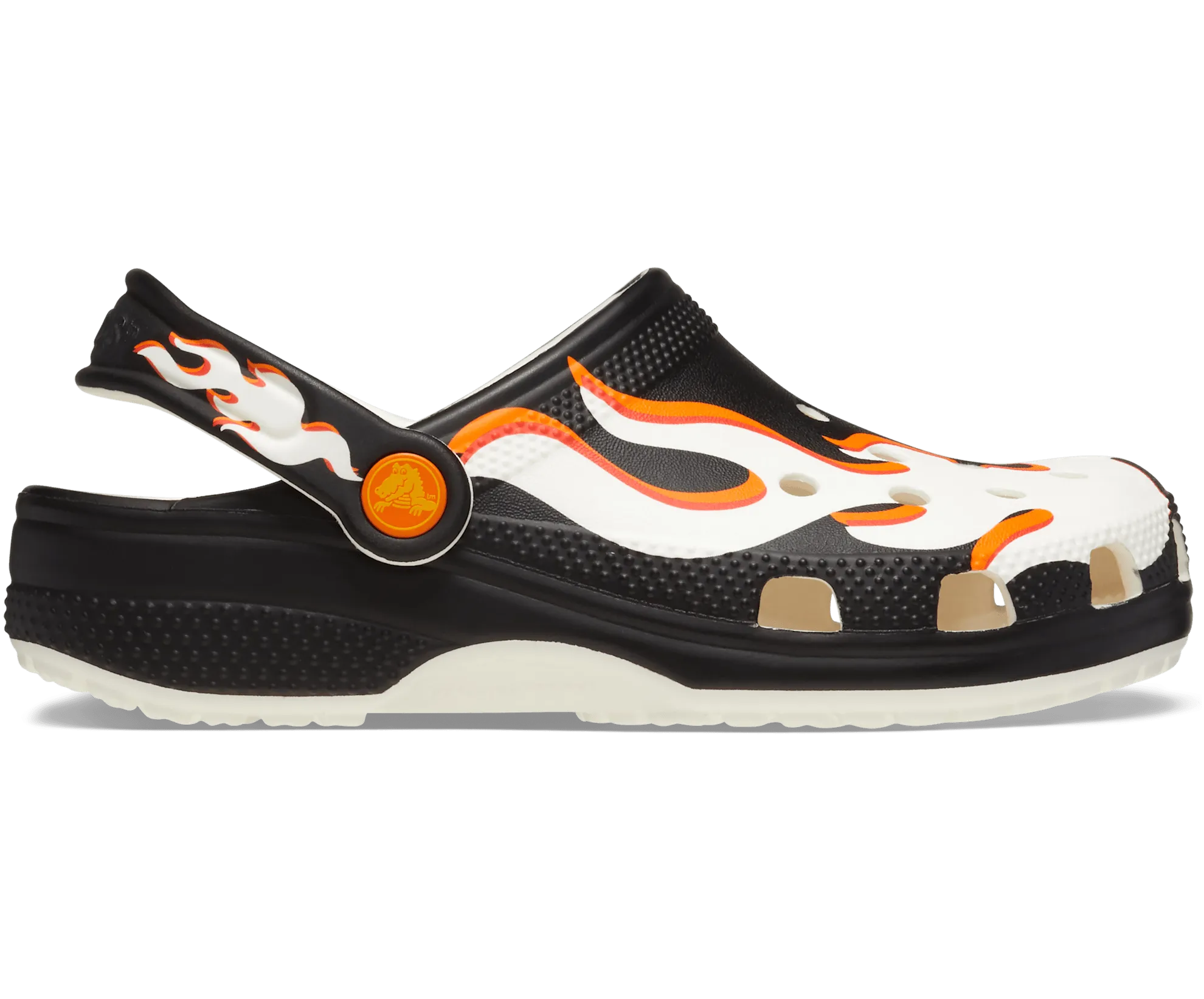 Kids’ Classic Glow-in-the-dark Flames Clog