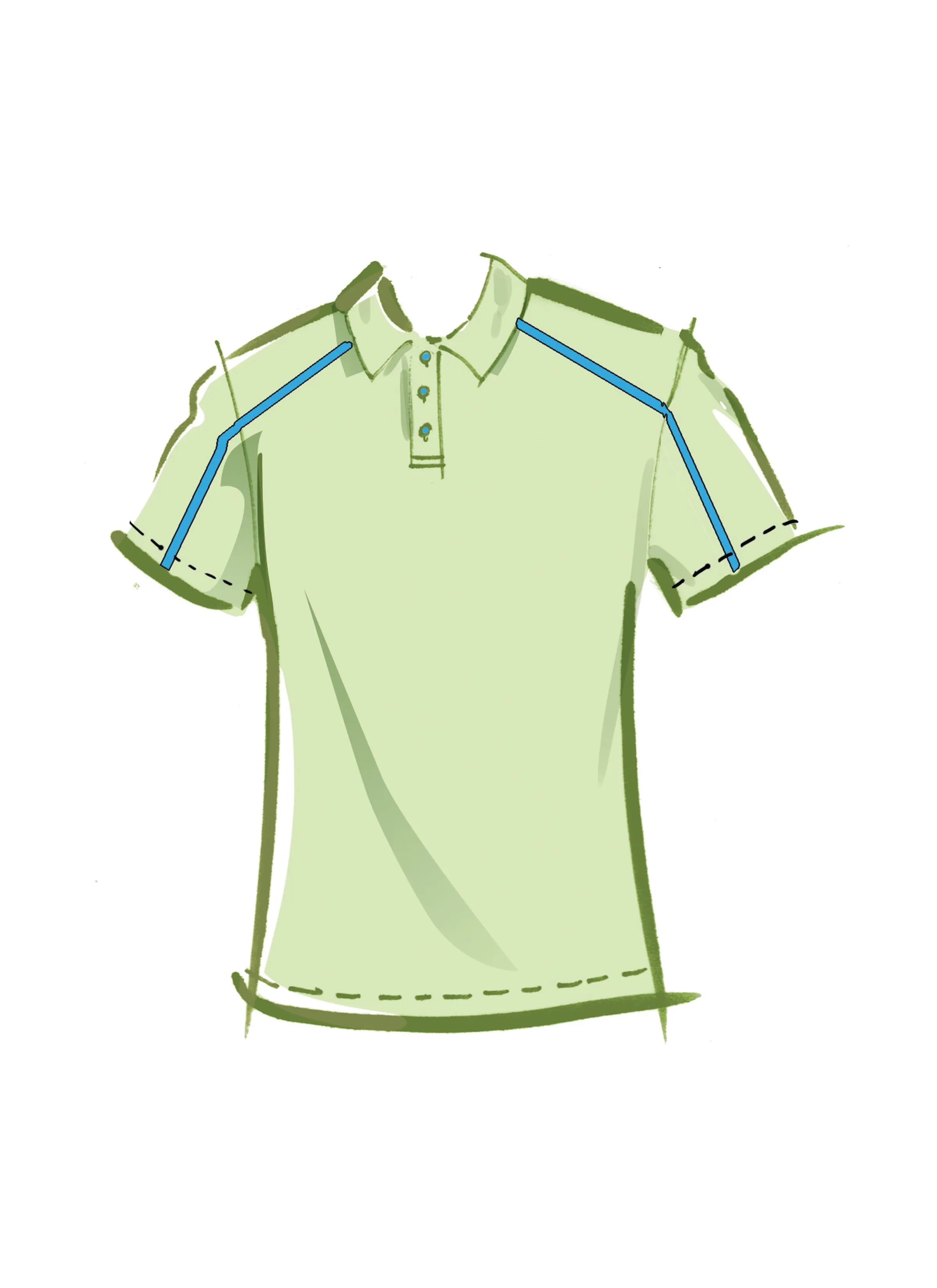 McCall's Pattern M8485 Men's Knit Tops and Shorts