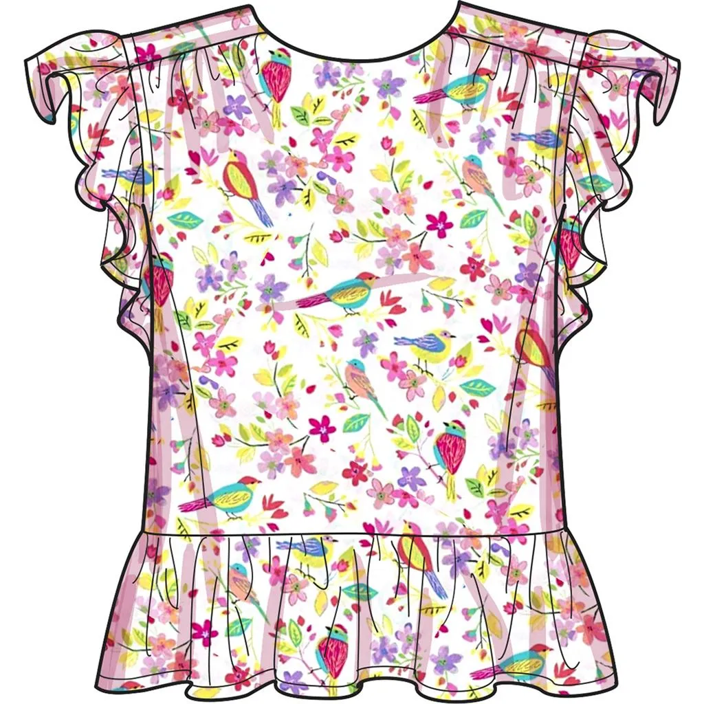 New Look Sewing Pattern N6732 Misses' Tops
