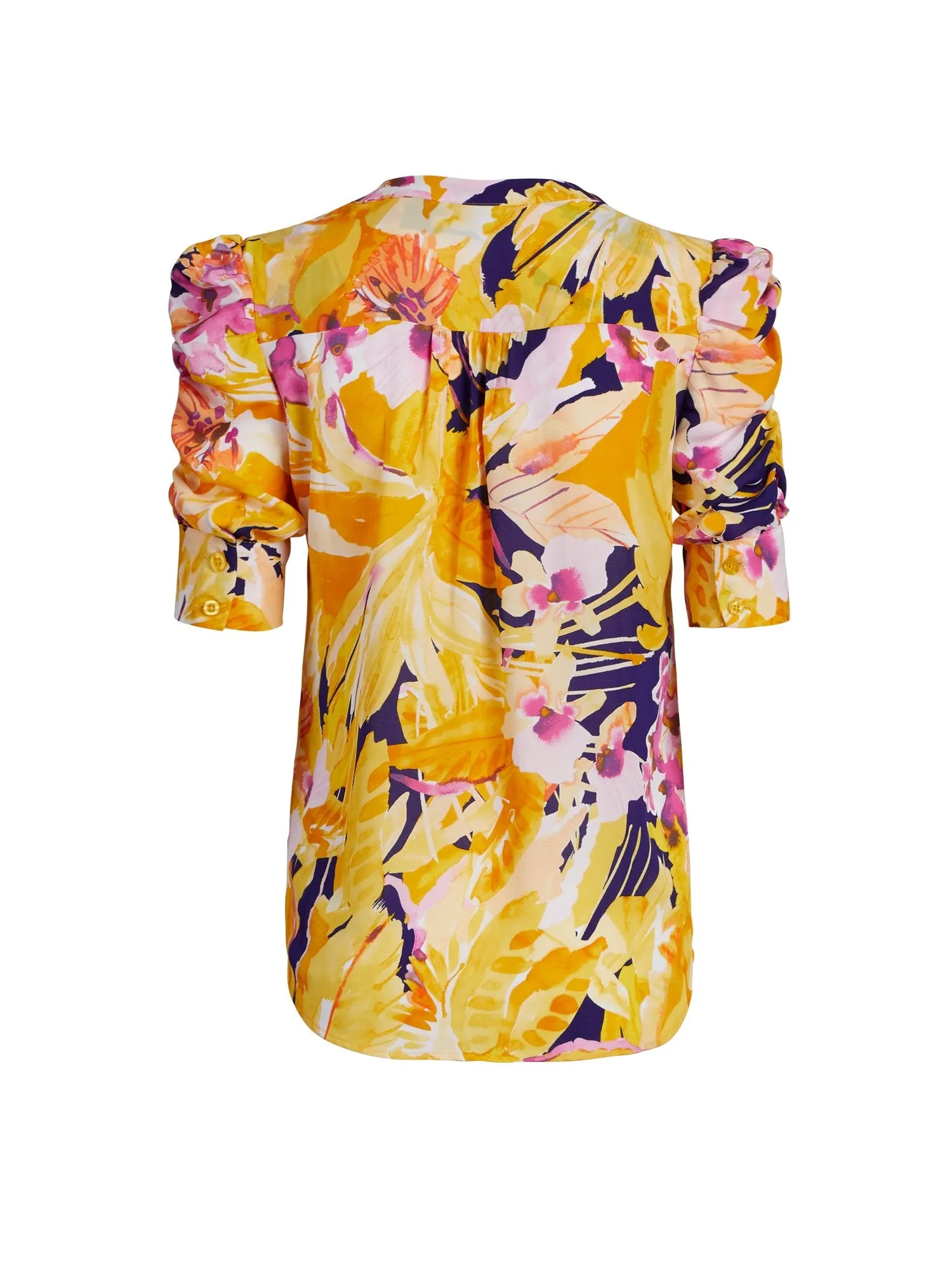 Puff-Sleeve Blouse