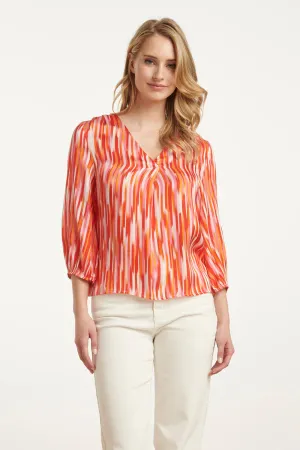 Smashed Lemon Pink Multi Colour Blouse