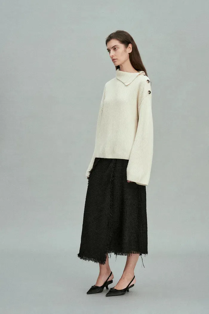 Soleil Classic Sweater in Merino-Cashmere Knit