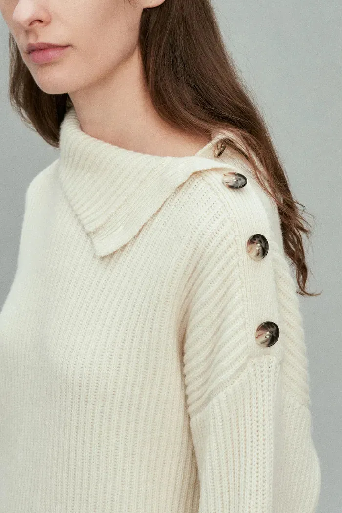 Soleil Classic Sweater in Merino-Cashmere Knit