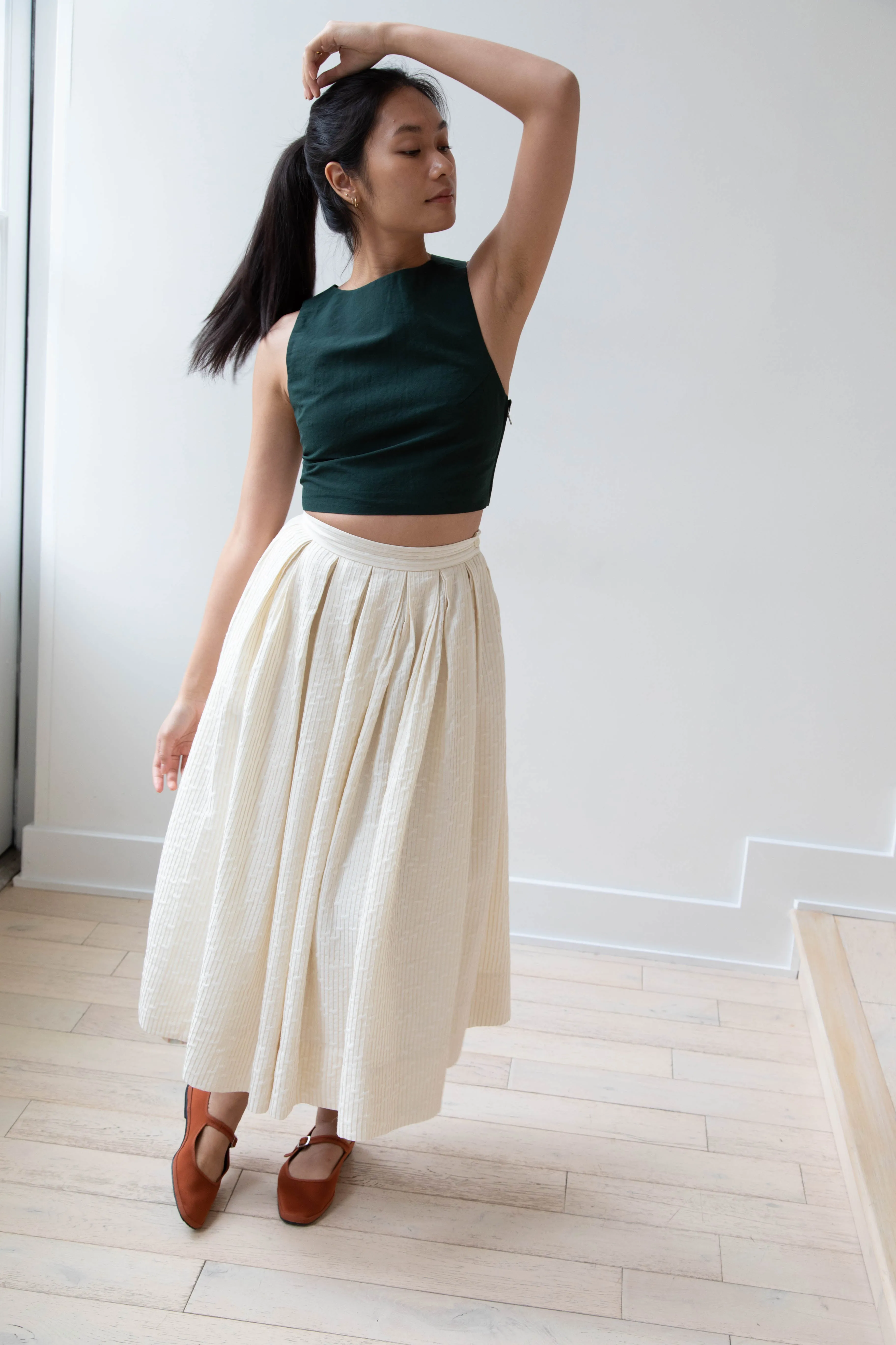 Unisecon | Perla Skirt in Cream