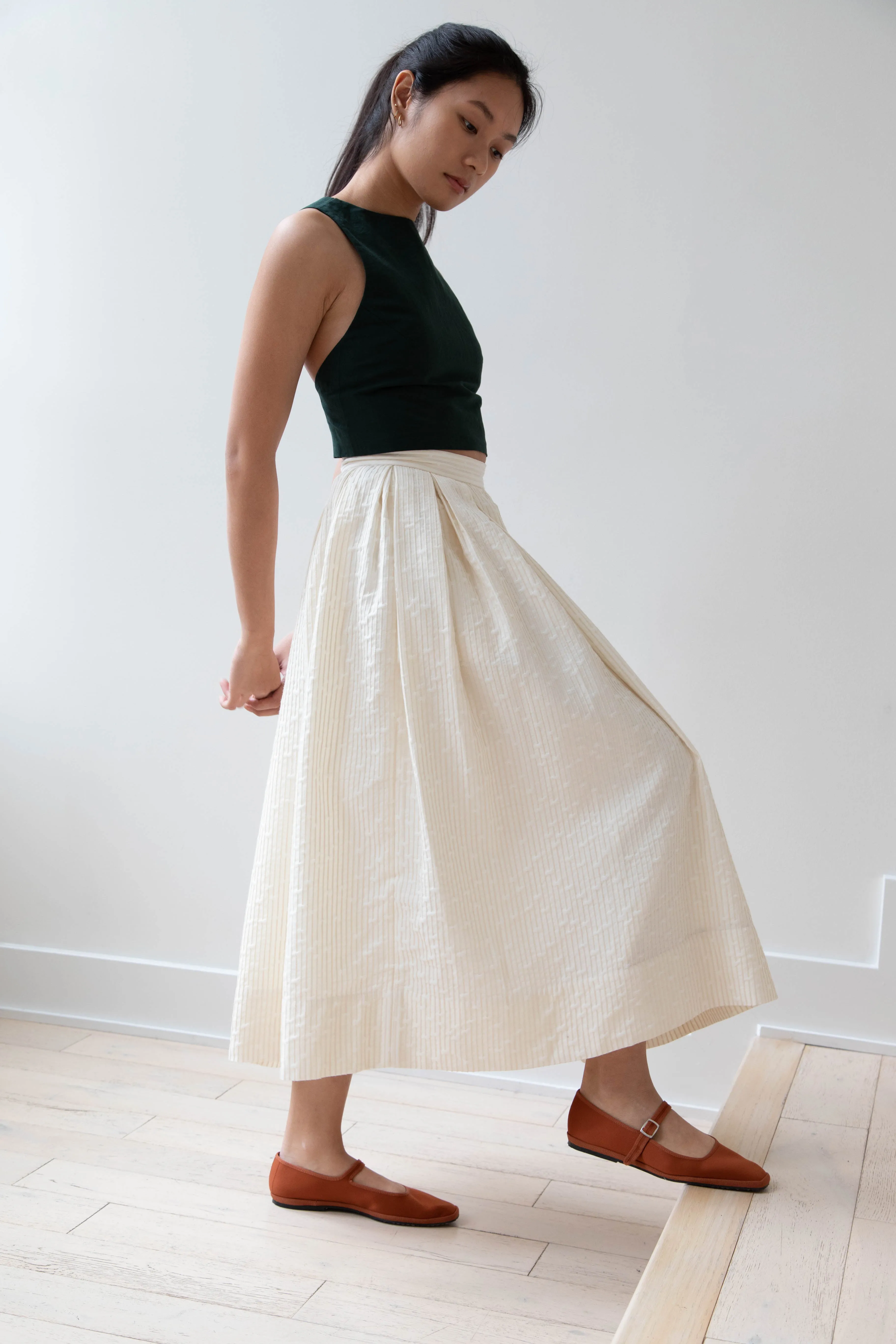 Unisecon | Perla Skirt in Cream