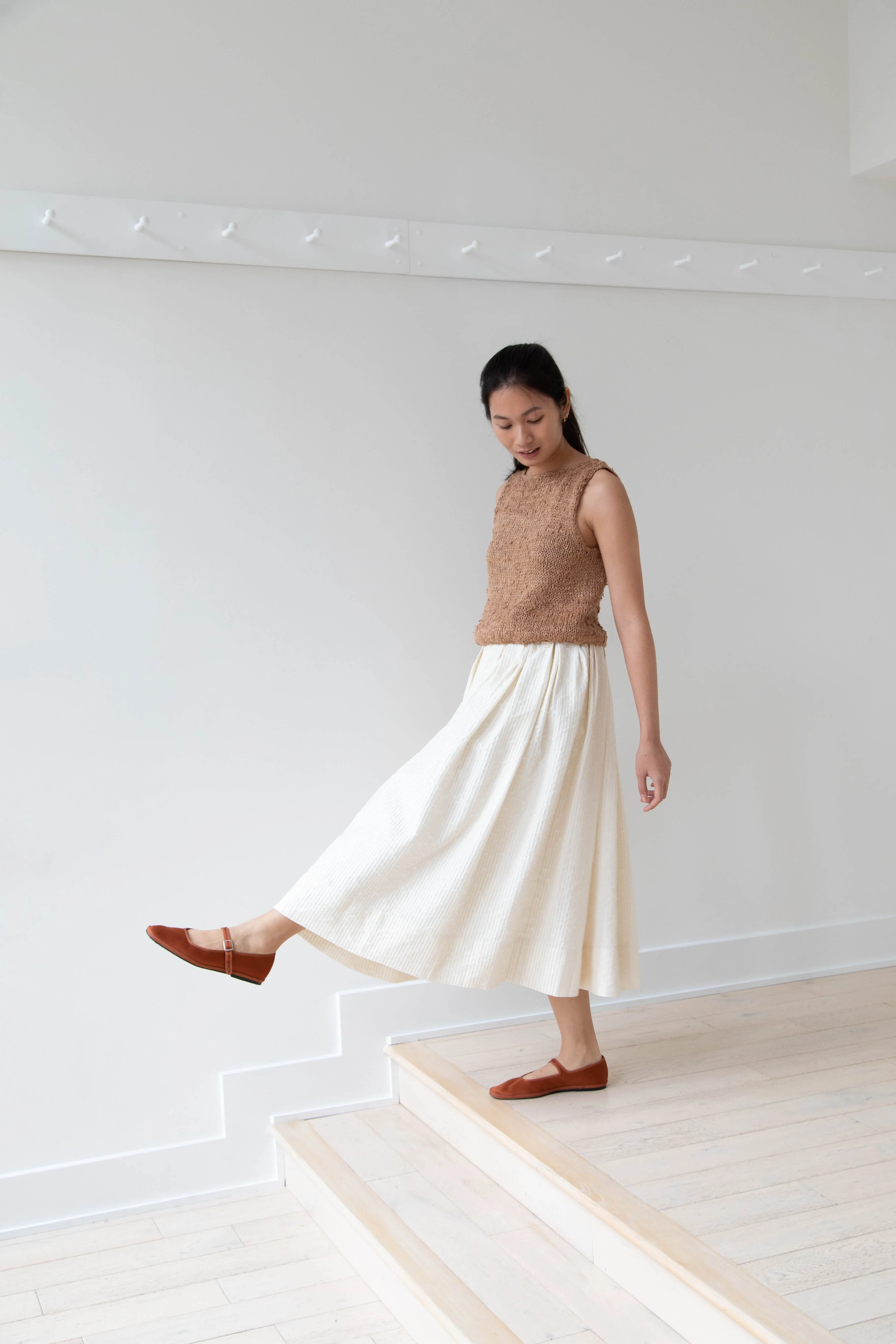 Unisecon | Perla Skirt in Cream