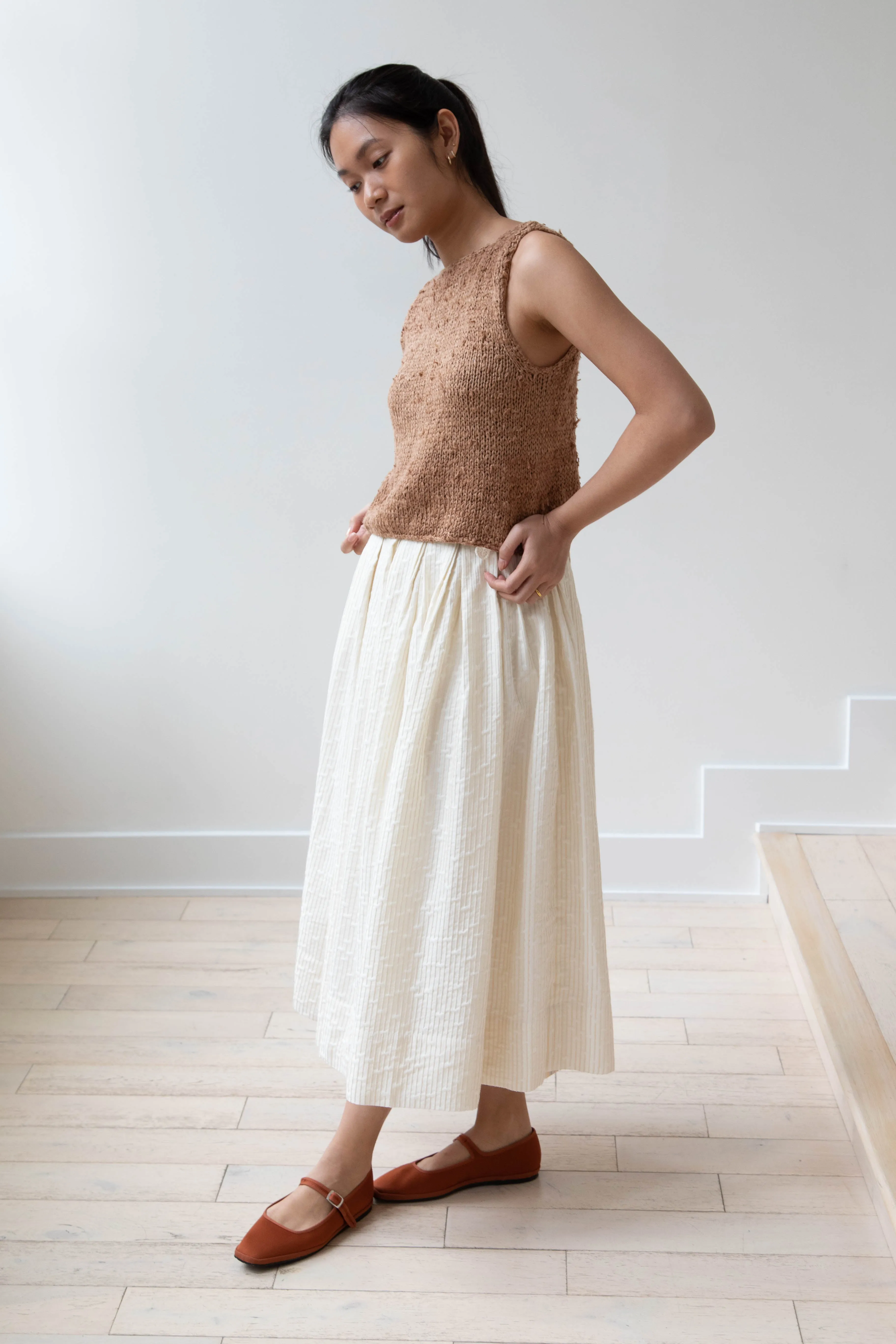 Unisecon | Perla Skirt in Cream