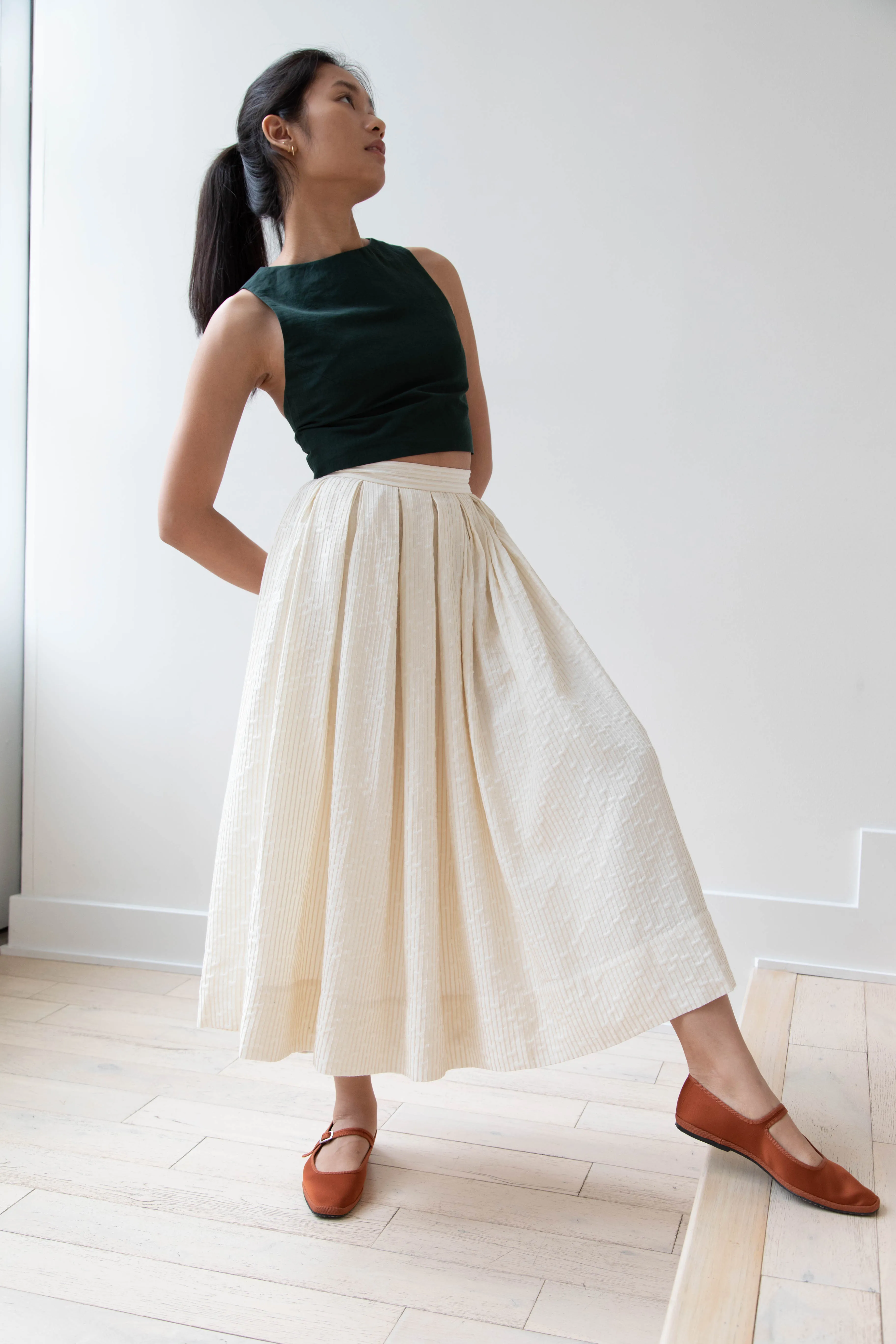 Unisecon | Perla Skirt in Cream