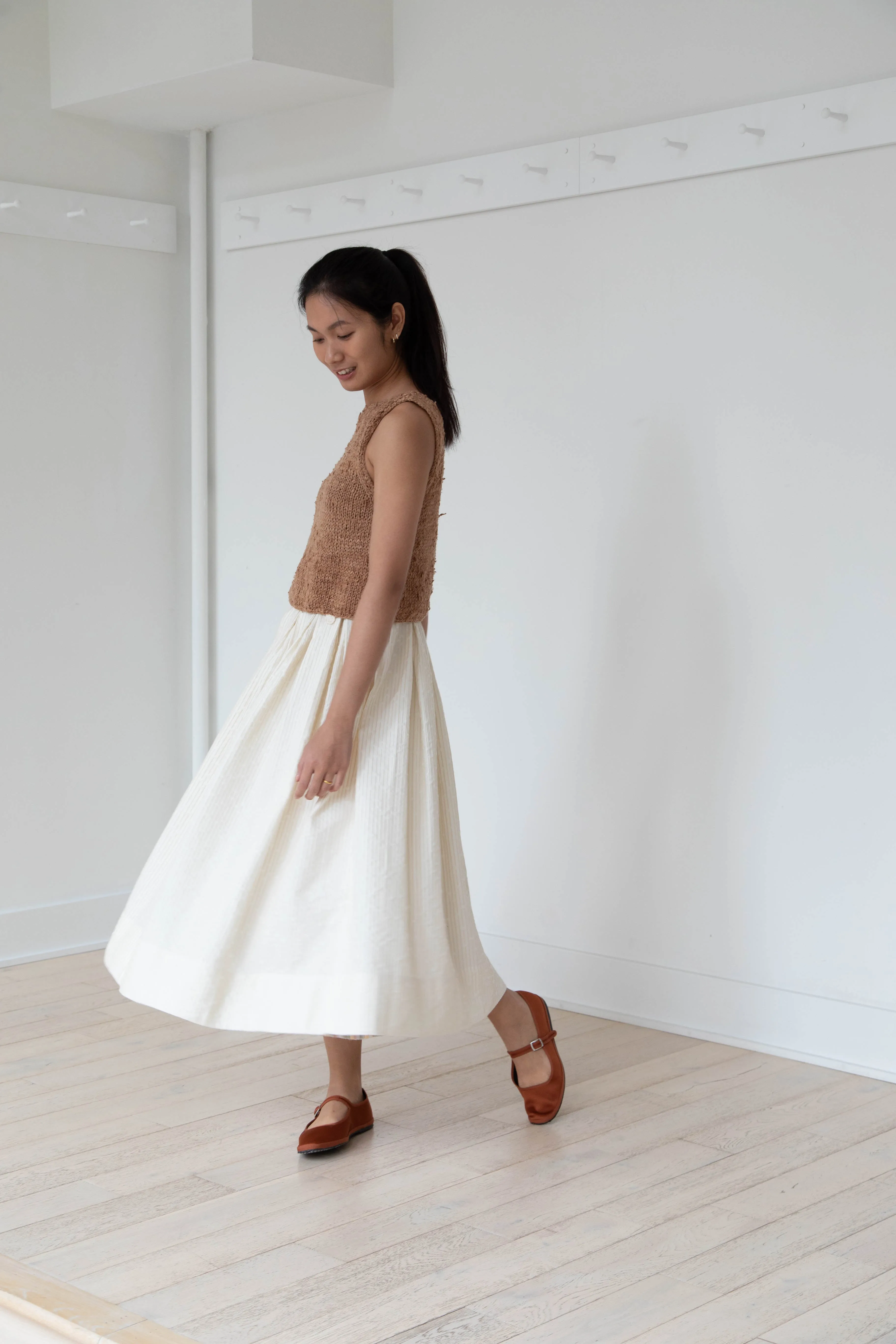 Unisecon | Perla Skirt in Cream