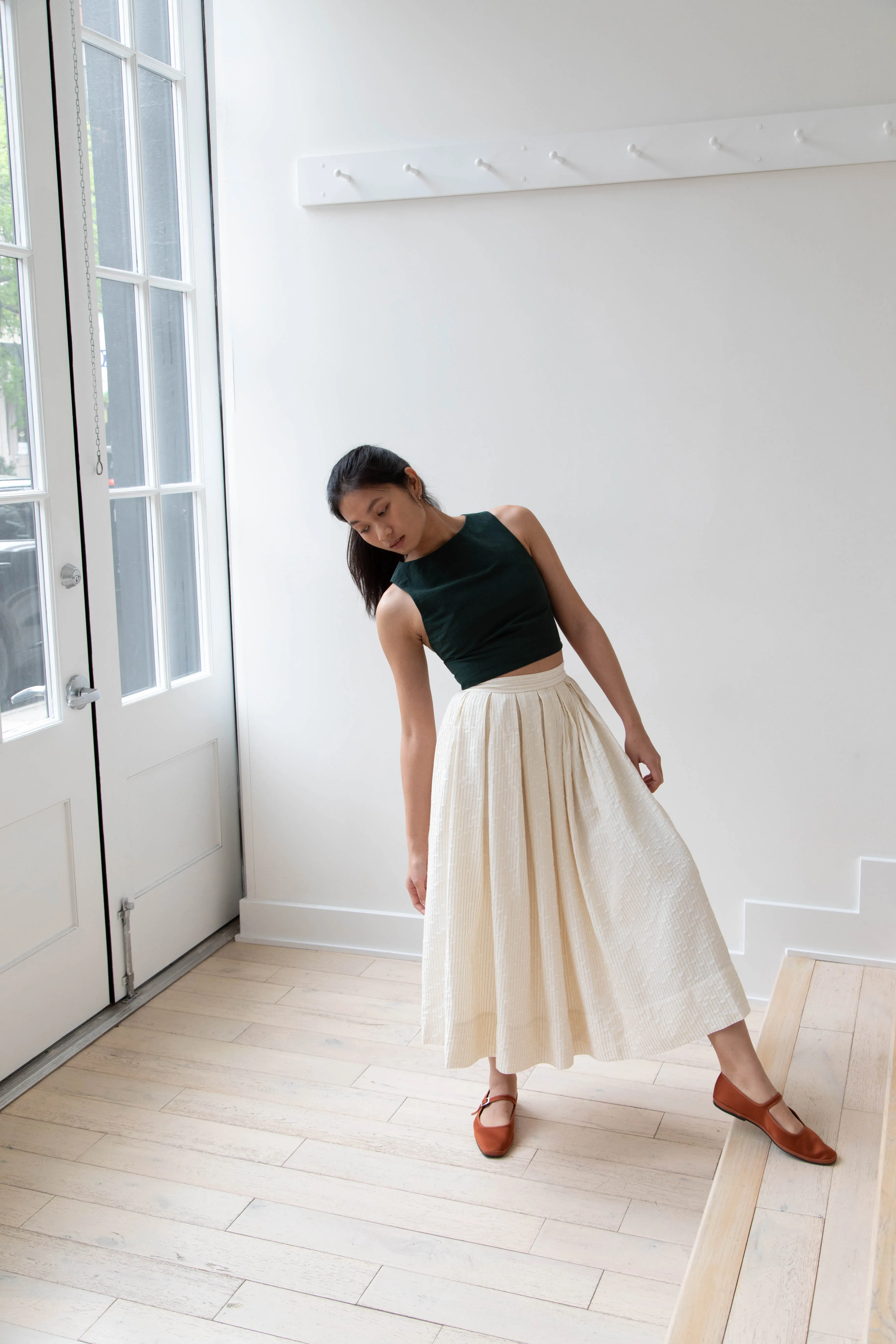 Unisecon | Perla Skirt in Cream