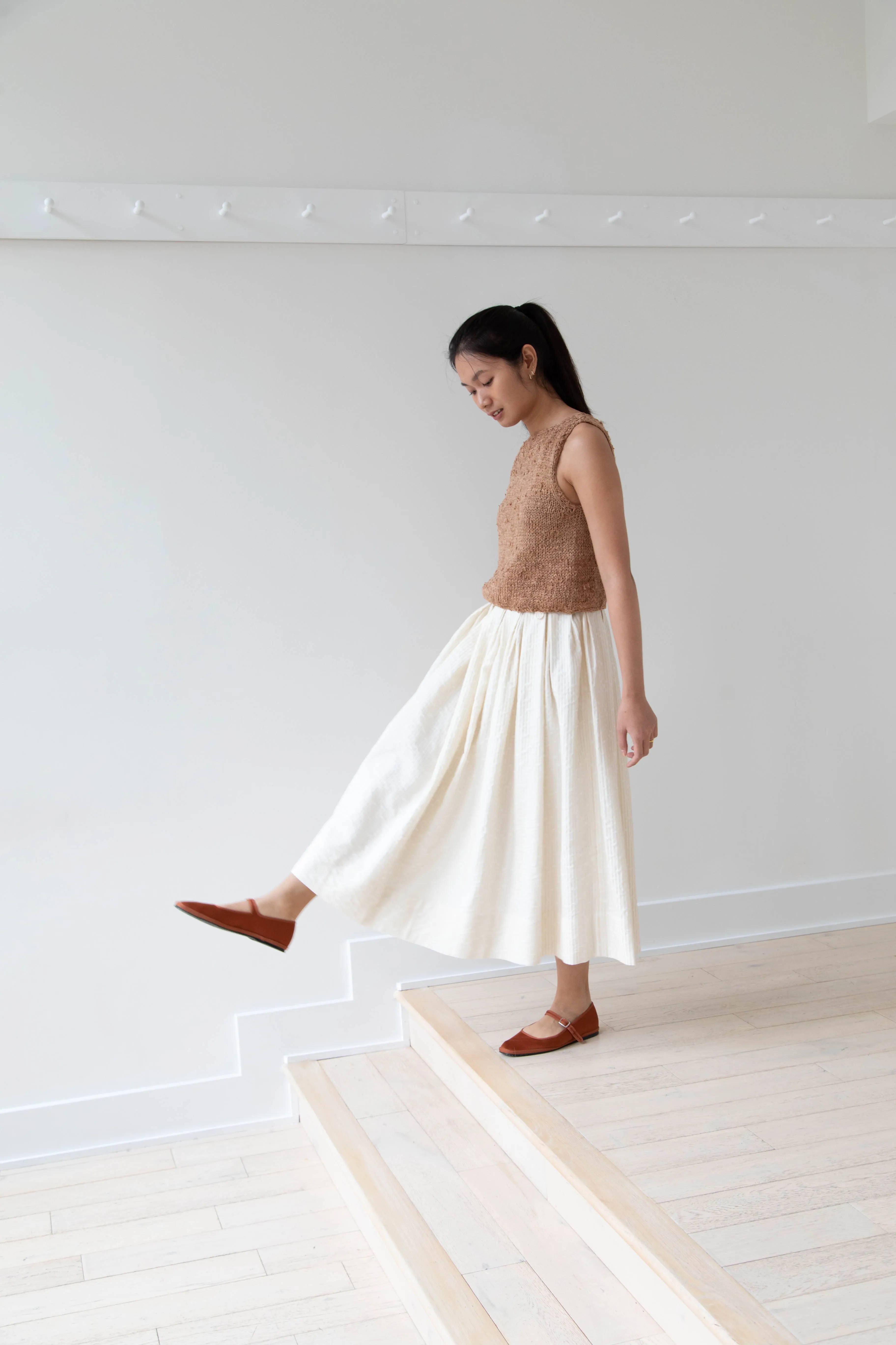Unisecon | Perla Skirt in Cream