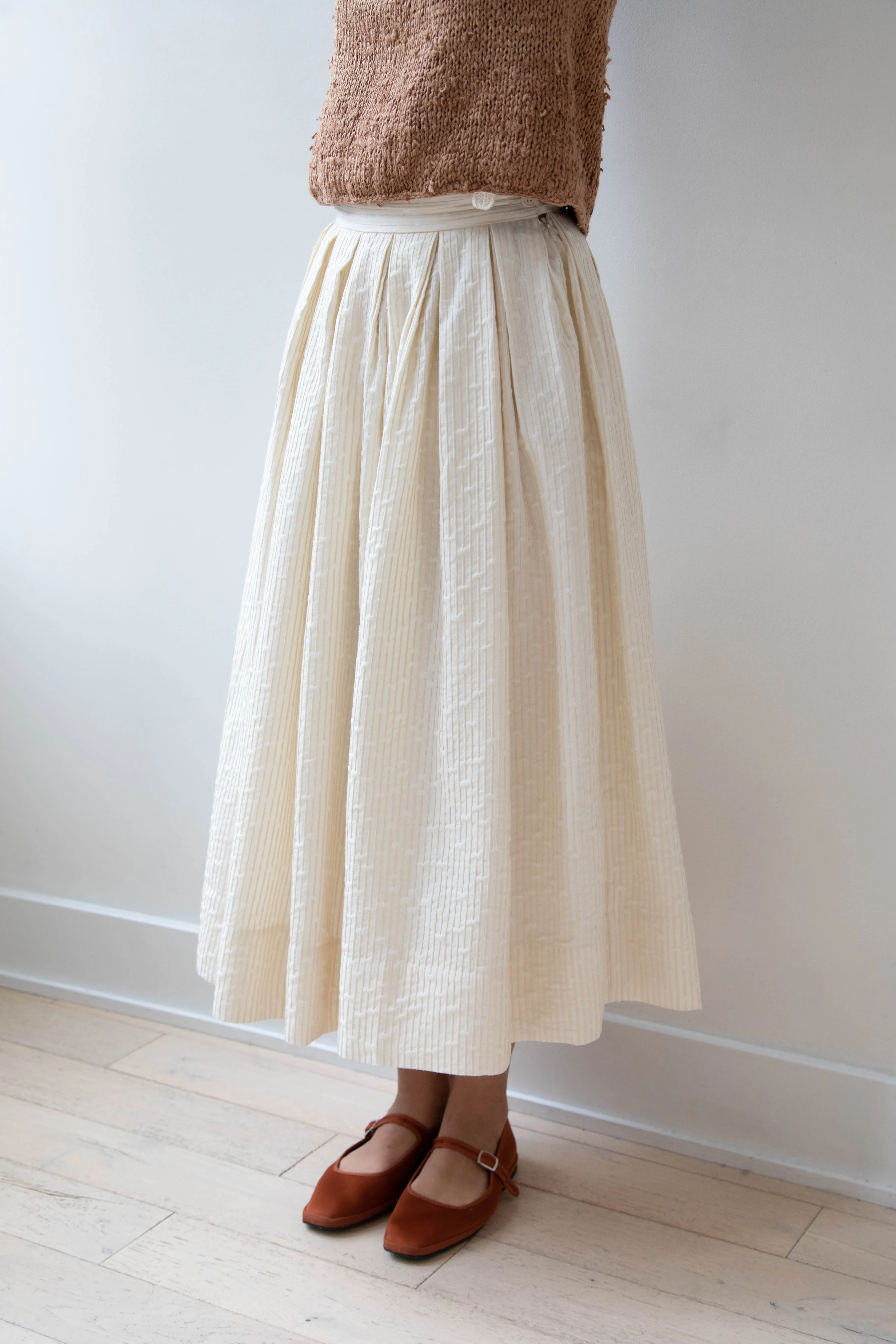 Unisecon | Perla Skirt in Cream