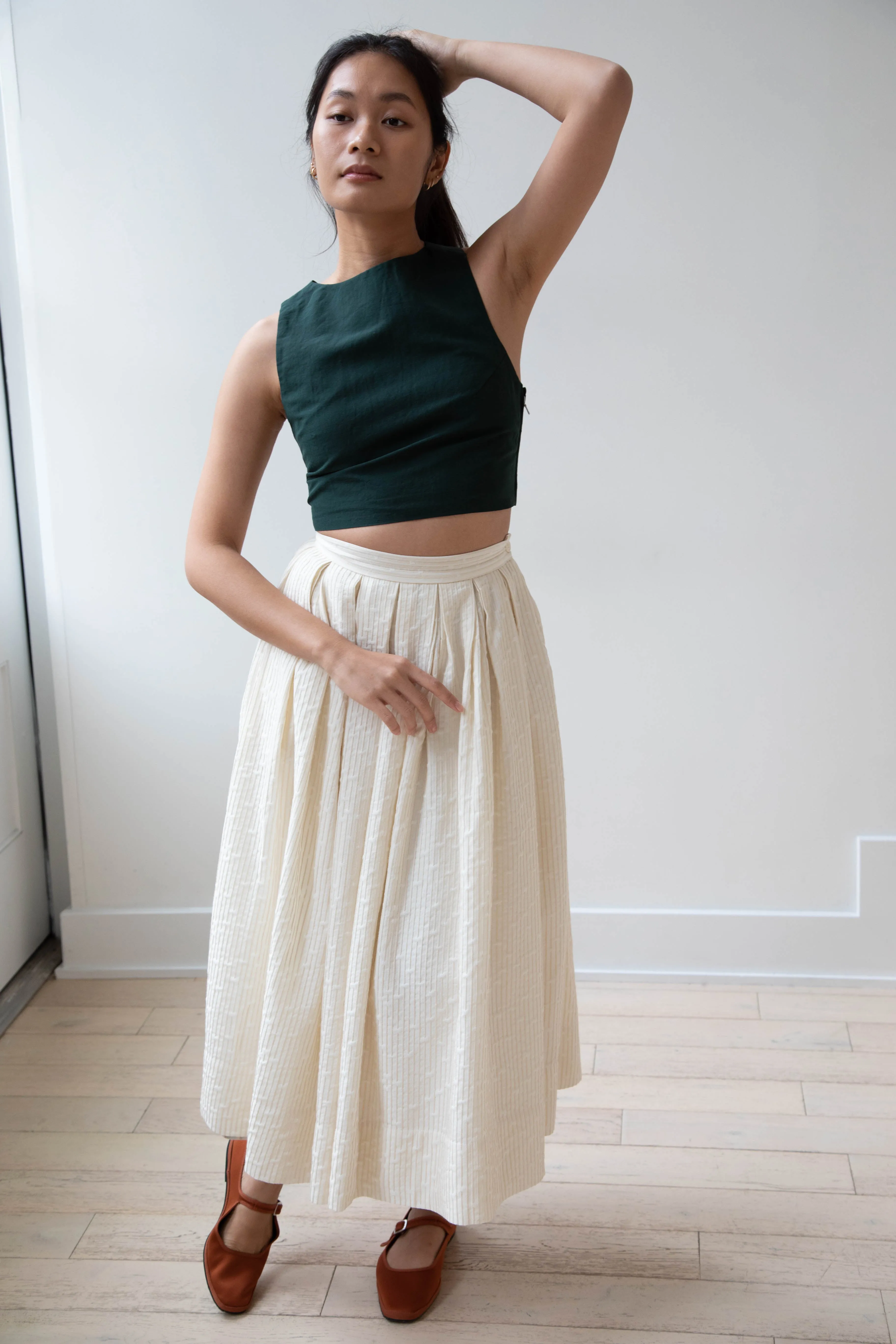 Unisecon | Perla Skirt in Cream