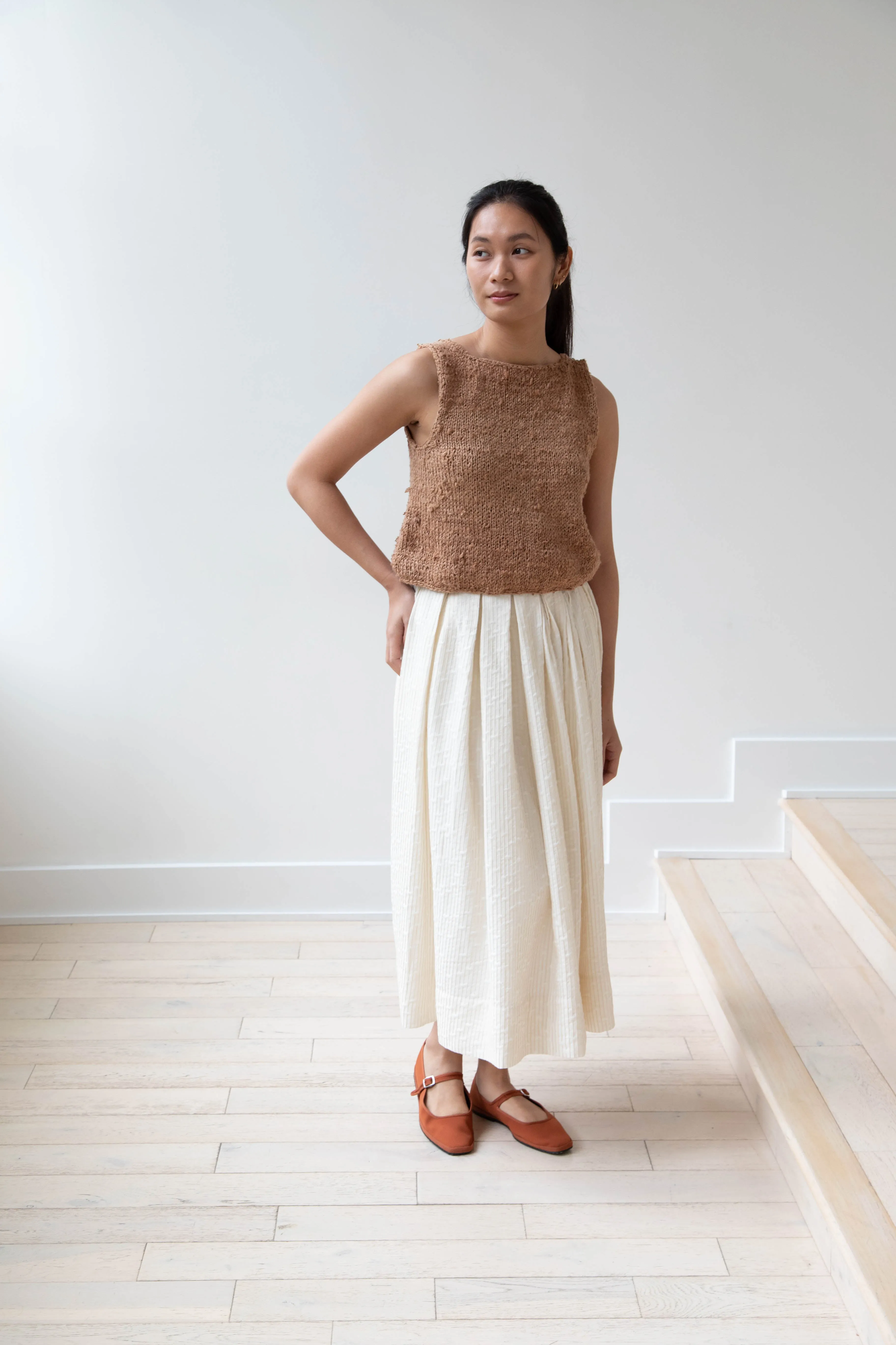 Unisecon | Perla Skirt in Cream