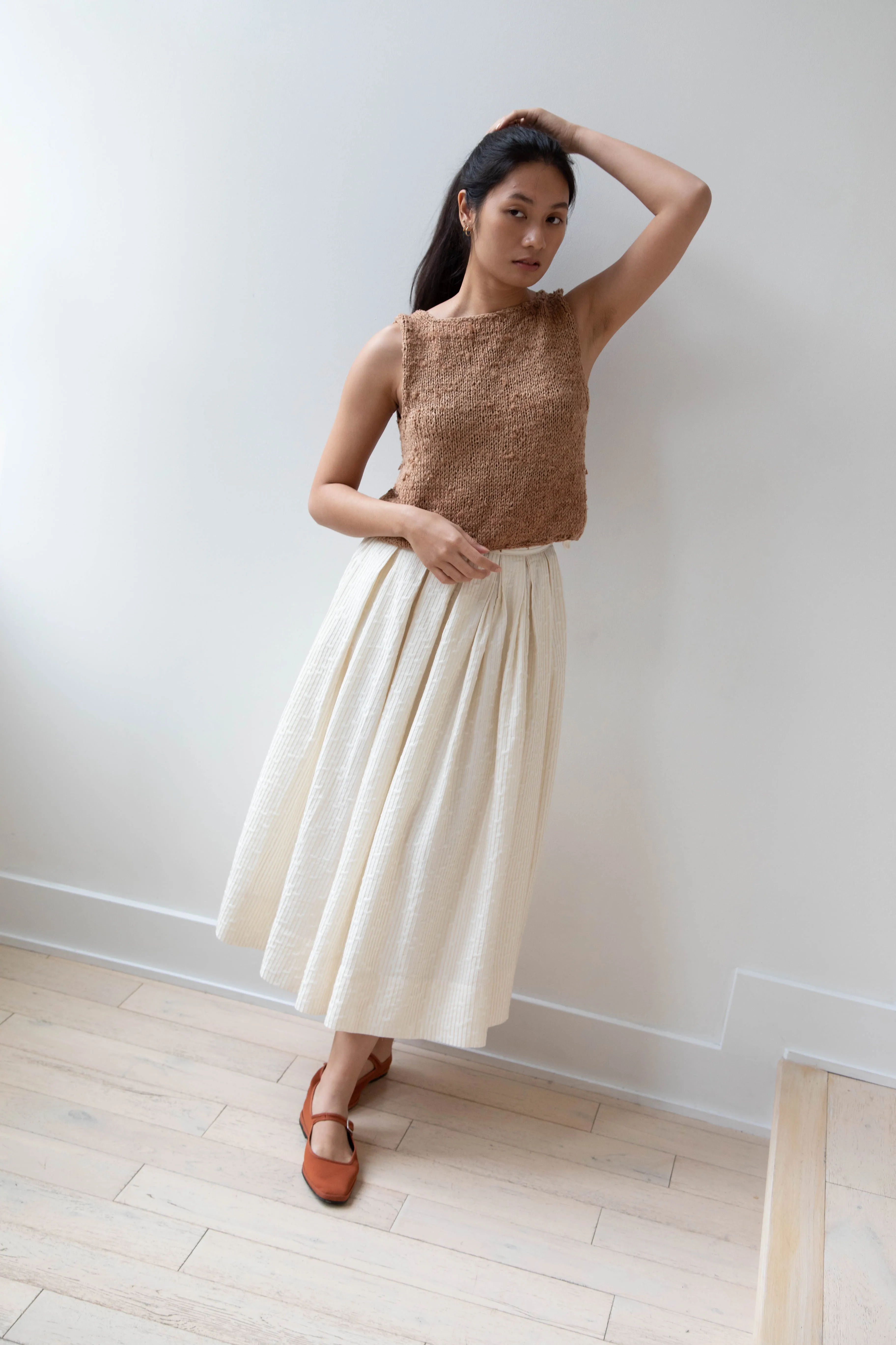 Unisecon | Perla Skirt in Cream