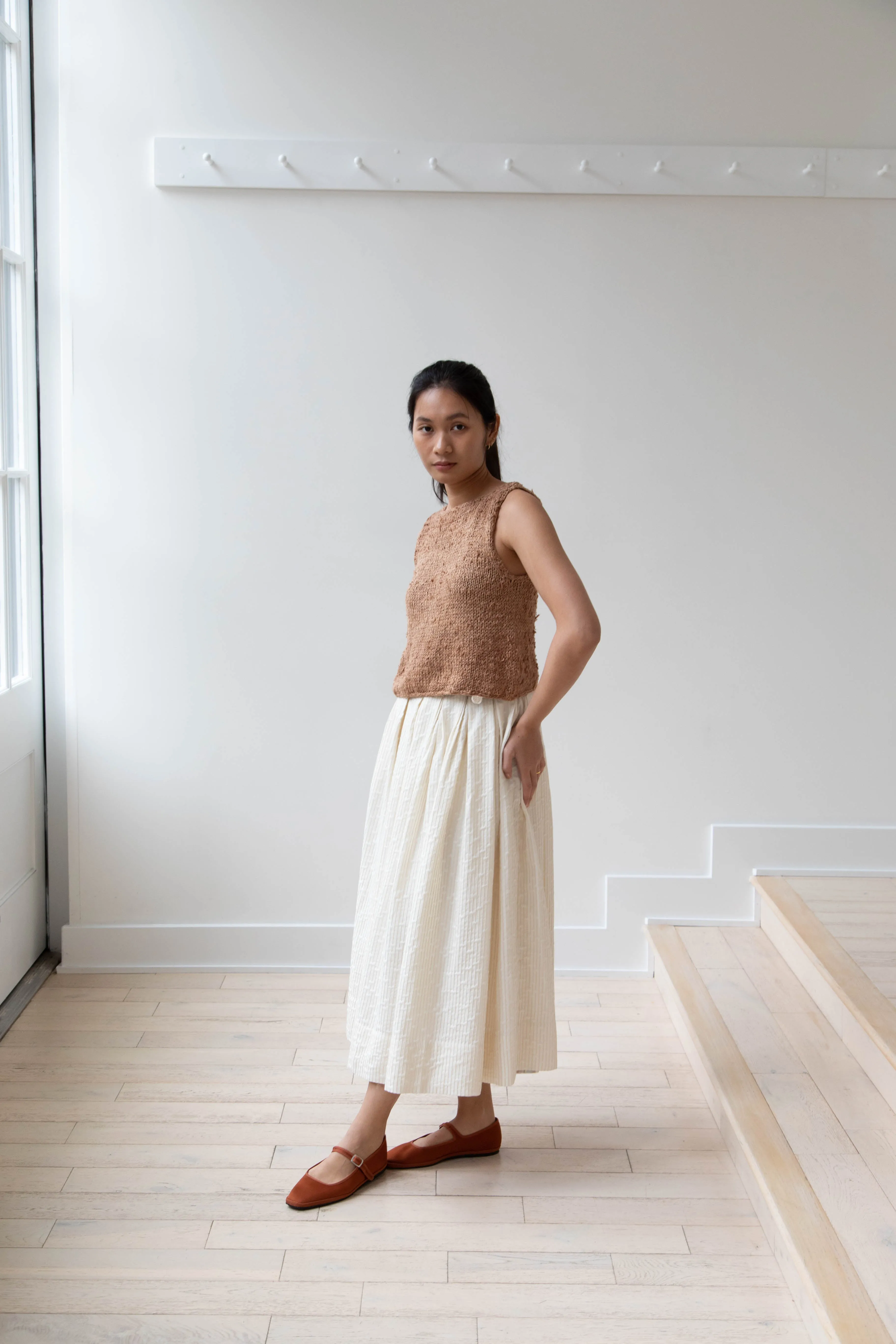 Unisecon | Perla Skirt in Cream